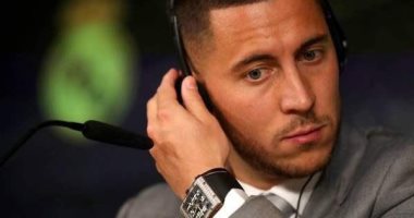 ساعة هازارد فى حفل ريال مدريد بمليون و700 ألف جنيه 