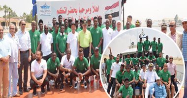 صور.. منتخب نيجيريا يشيد بقناة السويس بعد زيارتها فى جولة بحرية بصحبة مُهاب مميش.. والمدرب واللاعبون :فخورون بالزيارة ونشكر حفاوة الاستقبال.. "ويلفرد إنديدى" : المشروع فخر لجميع الأفارقة وليس للمصريين فقط  
