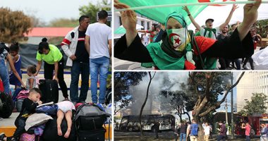 العالم هذا المساء.. إضراب يشل حركة الحياة فى البرازيل احتجاجا على خطة الحكومة لقانون التقاعد.. الآلاف الفنزويليين يفرون إلى الإكوادور.. المعارضة تنظم مظاهرات فى العاصمة الجزائرية ضد فلول النظام (صور)