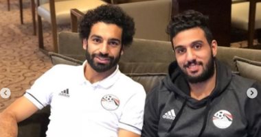 أحمد الشناوى يهنئ محمد صلاح بعيد ميلاده الـ27