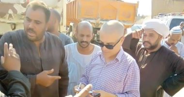 صور .. رئيس مدينة إدفو بأسوان يوقع عقوبات على الحمولة الزائدة للنقل الثقيل