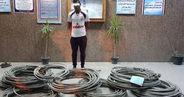سقوط تشكيل عصابى تخصص فى سرقة الكابلات الكهربائية بالأقصر