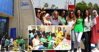 محاربات على أرض البطولات.. وفد من الفنانات والإعلاميات يزرن محاربات سرطان الثدى بالسويس.. زينب بشير: الدولة تقوم بدور كبير لمحاربة المرض الخبيث.. وجاسمين طه زكى: نشر التوعية بالمرض ومسبباته خط الدفاع الأول