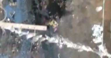 شكوى من انتشار مياه الصرف الصحى بشبرا الخيمة