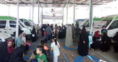 الكشف على 2437 مواطنا فى قافلة طبية مجانية فى نبروه بالدقهلية
