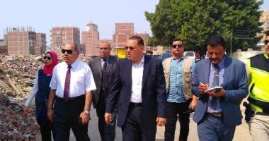 محافظ الشرقية يتفقد أعمال إنشاء موقف أبو حاكم الجديد بمدينة الزقازيق البديل لموقف أبو حسين  