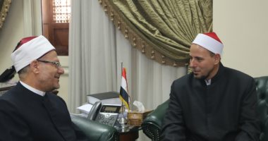 مفتى الجمهورية يستقبل إمام مسجد نيوزيلاندا الذى شهد الأحداث الإرهابية