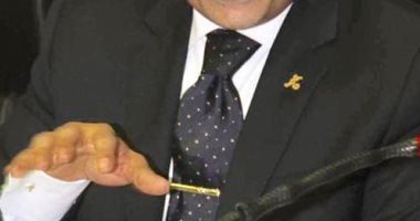 المستشار خالد محجوب يلقى محاضرة حول مكافحة الإرهاب بجامعة القاهرة