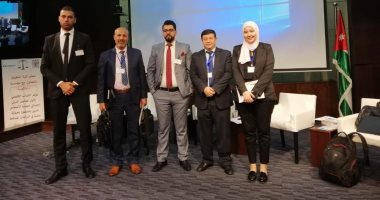 صور.. مؤسسة ماعت تشارك فى مؤتمر إقليمى للقانون الدولى الإنسانى بالأردن