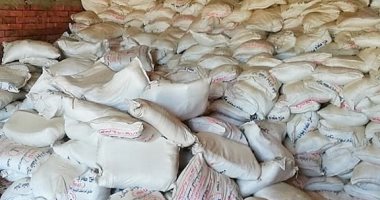 ضبط 60 طن ملح طعام متحجر بحملة لمراقبة الأغذية بأخميم سوهاج  صور