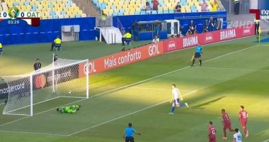 باراجواي تتقدم على قطر بعد 3 دقائق فى كوبا أمريكا.. فيديو