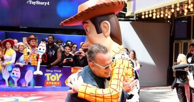 توم هانكس في العرض الخاص لفيلم Toy Story 4 بلندن   