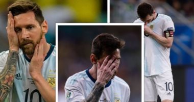 21 لقطة تكشف معاناة ميسى مع الأرجنتين فى كوبا أمريكا.. صور