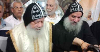 الأنبا صموئيل يترأس قداس الاحتفال بعيد الشهيد أبو سيفين بدير طموه