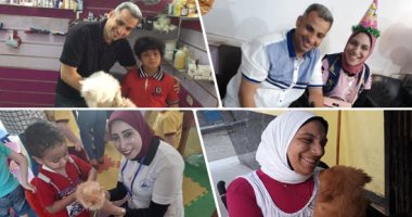 "طفرة فى علاج التوحد وأمراض الأطفال".. استخدام الحيوانات الأليفة والطيور فى تطوير مهارات المصابين بفرط الحركة ومرضى اضطرابات السلوك.. طبيب بيطرى يصمم البرنامج ويجربه على عشرات الحالات ونسبة النجاح 95%.. صور