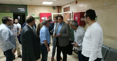 صور ..محافظ البحيرة يتفقد أعمال مستشفى رشيد الجديدة بتكلفة 30 مليون جنيه