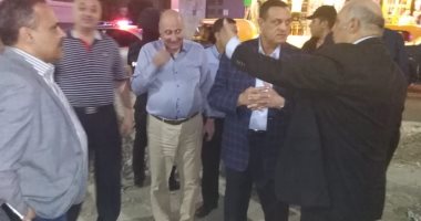 محافظ البحيرة يتفقد مشروعات الرصف والنظافة بمركز حوش عيسى 