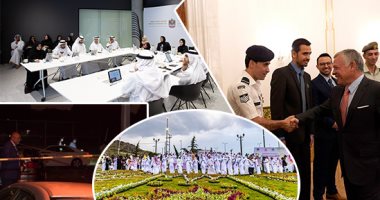 العالم هذا المساء.. مسلح يفتح النار على حفل تخرج مدرسة بفيلادلفيا.. امرأة أمريكية تلقى بكلبها فى بحيرة.. ملك الأردن يلتقى شبابا التقاهم منذ 17 عاما.. 250 ألف وردة ترسم أكبر سجاد بمهرجان بالسعودية.. صور