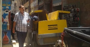 صور.. حملات إزالة للمنازل المخالفة بمدينة كفر الزيات فى الغربية