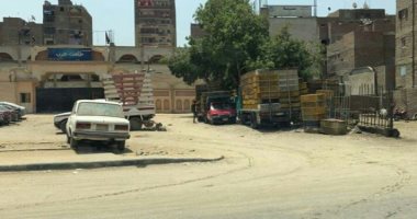 شكوى من سوء الطريق أمام مدرسة طلعت حرب فى زهراء عين شمس