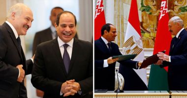 وسائل الإعلام البيلاروسية تحتفى بزيارة الرئيس السيسى.. تشيد بزيارة نصب النصر.. تبرز وصف المسئولين للزيارة بـ"التاريخية".. تبث تقريرا حول العلاقات وآفاق التعاون.. ووكالة بيلتا تصف اللقاءات بـ"الحدث غير مسبوق"