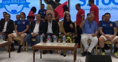 صور..جوميز يهزم بيبو فى مباراة استعراضية بدورى ساتوك بحضور شيخة ال ثانى