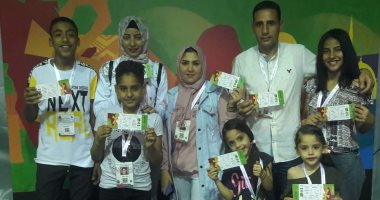 جمهور السويس يواصل الإقبال على منفذ تذكرتى.. صور 