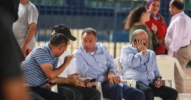 الخطيب يدعم منتخب مصر بحضور المران الرئيسى لمواجهة زيمبابوى