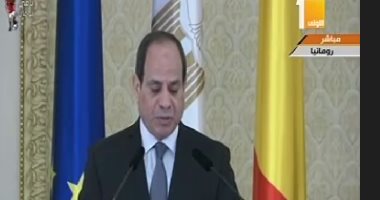 السيسى: لا سبيل لاستدامة الأمن فى المنطقة دون تسوية القضية الفلسطينية