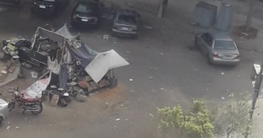 شكوى من افتراش الباعة الجائلين لشارع عمر سعفان بجوار حى شرق مدينه نصر