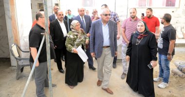 رئيس جامعة المنصورة يتفقد أعمال الصيانة والتجديدات بمبان المدن الجامعية