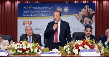 صور.. رئيس جامعة طنطا يفتتح المؤتمر السنوي الـ 19 لـ"طب الأطفال"