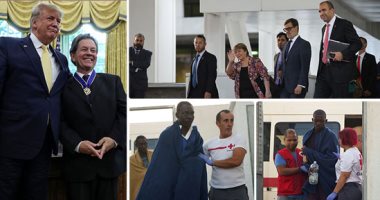العالم هذا الصباح.. ترامب يمنح الاقتصادى الأمريكى أرثر لافر وسام الحرية بالبيت الأبيض.. و20 مفقودا من قارب يقل مهاجرين عُثر عليه قبالة ساحل إسبانيا.. ومفوضة حقوقية أممية تصل فنزويلا لمتابعة أوضاع حقوق الإنسان