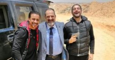 عودة أسود الأرض.. خالد الصاوى يصور دوره فى "ولاد رزق2" أمام أحمد عز