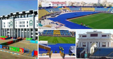 صور.. ستادات أمم أفريقيا 2019 فى أبهى صورة قبل انطلاق المباريات.. تطوير "الإسماعيلية والسويس والإسكندرية" ورفع كفاءة ملاعبها.. و16 كاميرا لبث المباريات و102 فى ملعب الدراويش.. وإعادة تأهيل غرف اللاعبين والحكام