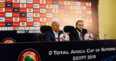 صور.. رئيس الكاف يعلن استخدام تقنية VAR بدءا من ربع نهائى امم افريقيا 2019