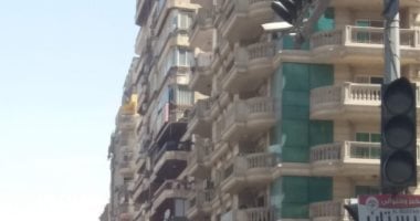 إشارة المرور بتقاطع شارع عباس العقاد فى مدينة نصر معطلة من 4 أشهر