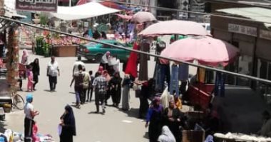 شكوى من انتشار الباعة الجائلين فى شارع الجلاء بمركز منوف