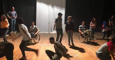 بروفات نهائية مكثفة لـ "أوبرا بنت عربى" قبل العرض علي مسرح السلام 