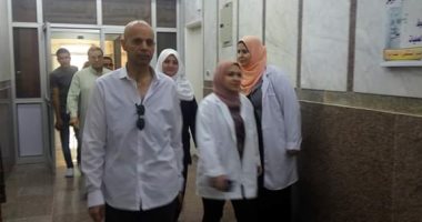 وكيل صحة الشرقية يتفقد مركز الغسيل الكلوي بالصوة