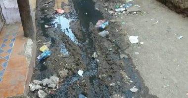 قارئ يشكو من انتشار مياه الصرف الصحى بقرية بلاى مركز السنطة الغربية