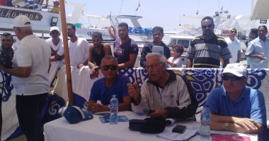 صور.. ختام بطولة الجمهورية لصيد الاسماك بنادي الرياضات البحرية بالغردقة