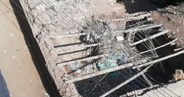 إبلاغ عن منزل آيل للسقوط فى شارع العطايا قرية كفر الشيخ بمحافظة الغربية