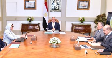 السيسى يستعرض تفعيل منظومة التأمين الصحى الشامل ببورسعيد