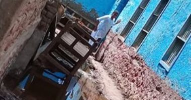 شكوى أهالى قرية المويسات البصيلية بأسوان من غرق الشوارع فى المياه الجوفية 