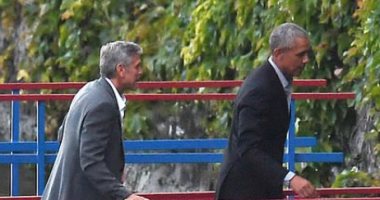ماذا يفعل جورج وأمل كلونى برفقة أوباما فى إيطاليا؟.. صور