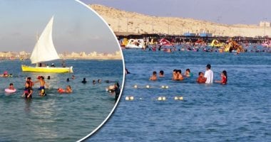 صور.. سحر شواطئ مطروح والساحل الشمالى يجذب الباحثين عن المتعة والطقس اللطيف.. مياه صافية وطبيعة خلابة تجعلها قبلة المصطافين.. والمحافظ: تطوير عدد من المتنزهات.. وإنشاء مرافق خدمية وترفيهية