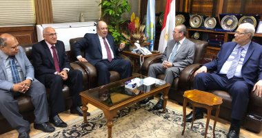 صور.. محافظ كفر الشيخ يستقبل رئيس مجلس الدولة ويفتتحان المبنى الجديد