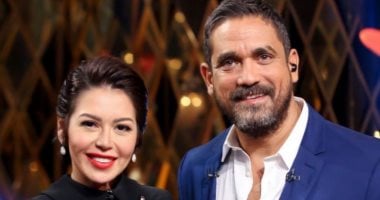 صور .. لقاء الخميسى تغنى فى "سهرانين" مع أمير كرارة