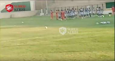 بعيون "سوبر كورة".. شاهد كيف يستعد منتخب الكونغو لمنتخب مصر
